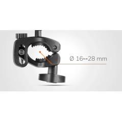 Optiline GRIP Telefoonhouder voor sturen van 16 tot 28mm