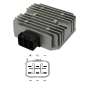 Regulador de carga HYP para Kawasaki Z750, ER6N, Yamaha Xcity - XMAX 250, Suzuki Burgman 400 Regulador de carga HYP para Kawasaki Z750, ER6N, Yamaha Xcity - XMAX 250, Suzuki Burgman 400