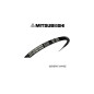Mitsuboshi Aandrijfriem voor Minarelli Booster 50, Aerox 50, Beta Ark, F12, Neos, BWS