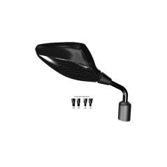 Universele Gekeurde Stuurspiegel 2004 Orion Carbon Look – rechts met Adapters