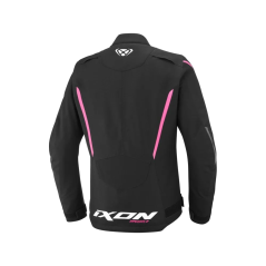 Giacca Moto Ixon Striker 2 Lady nera rosa