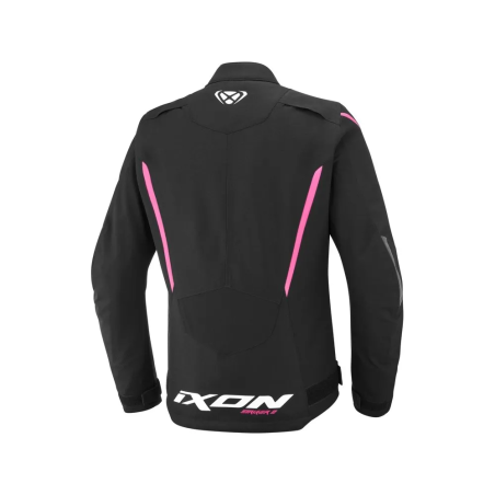 Giacca Moto Ixon Striker 2 Lady nera rosa