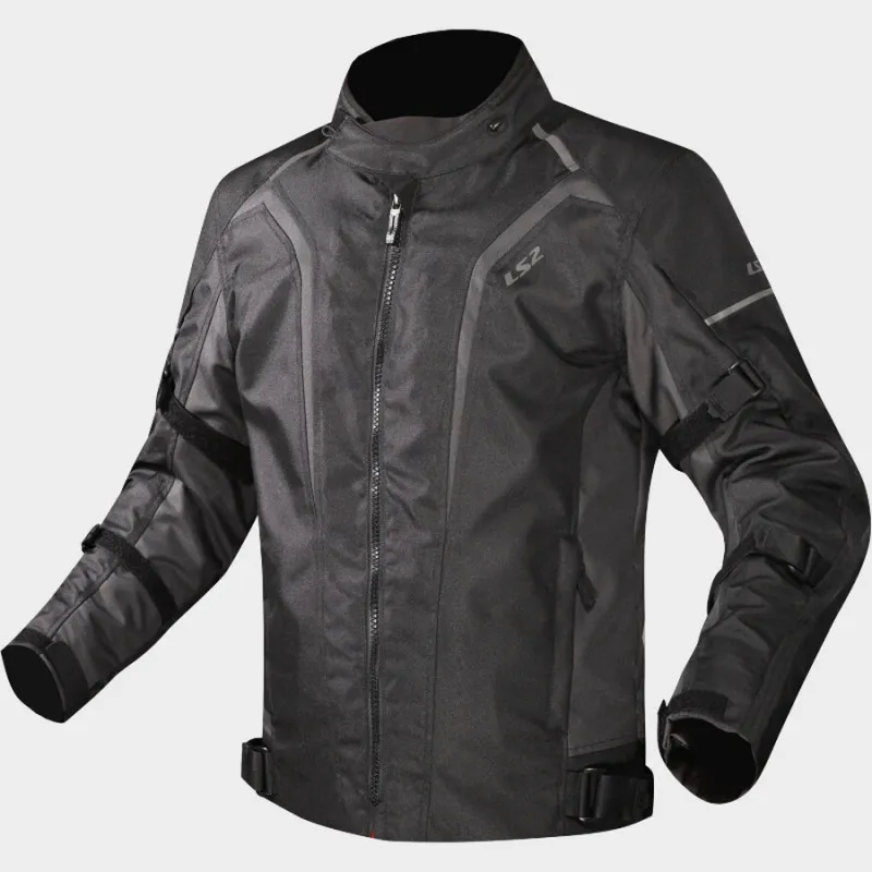 Chaqueta Moto LS2 Sepang hombre negra