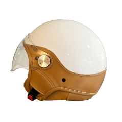 LS Trendy Vision Jet Helmet shiny cream
