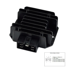 Kopie van HYP Spanningsregelaar voor Yamaha TMAX 500 - 530 - 560 04-21, FZ6 04-08