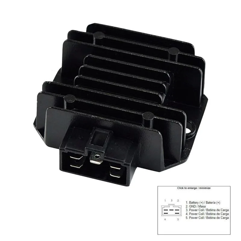 Kopie van HYP Spanningsregelaar voor Yamaha TMAX 500 - 530 - 560 04-21, FZ6 04-08