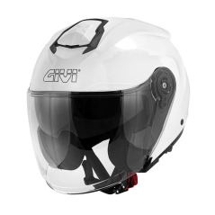 Givi HX25 Solid glanzend wit Jethelm