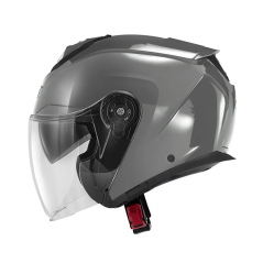 Givi HX25 Solid glanzend grijs Jethelm