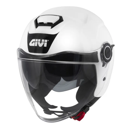 Givi 12.5 Solid Jethelm glanzend wit