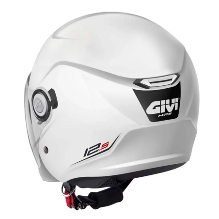 Givi 12.5 Solid Jethelm glanzend wit