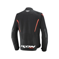 Giacca Moto Ixon Striker 2 nera bianco rosso