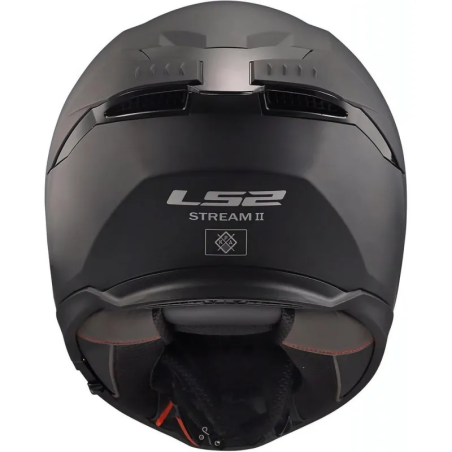 LS2 FF808 Stream II Integraalhelm Solid mat zwart