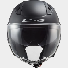 Casco Jet Copter II OF600 SOLID negro mate ECE22.06