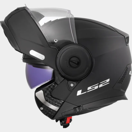 LS2 FF902 Scope II Systeemhelm Mat Zwart