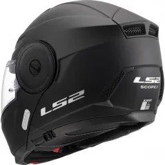 LS2 FF902 Scope II Systeemhelm Mat Zwart