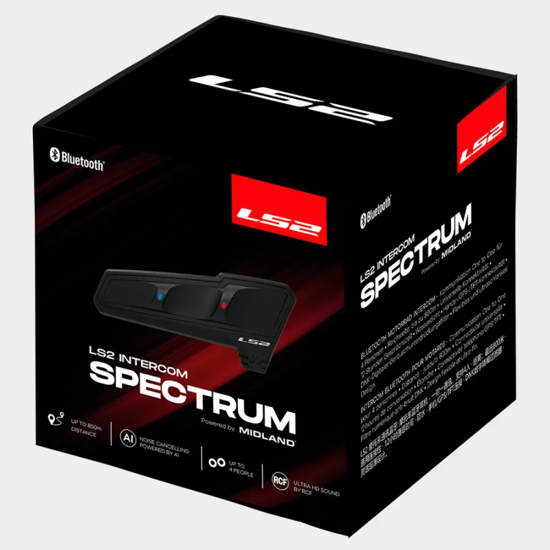 LS2 Intercom Spectrum Bluetooth Headset